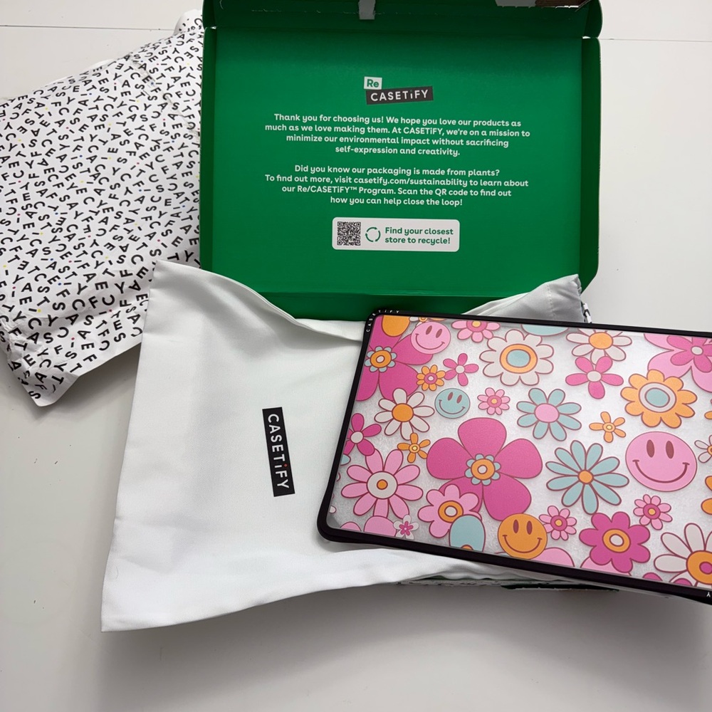 Casetify Colorful Floral iPad Cover